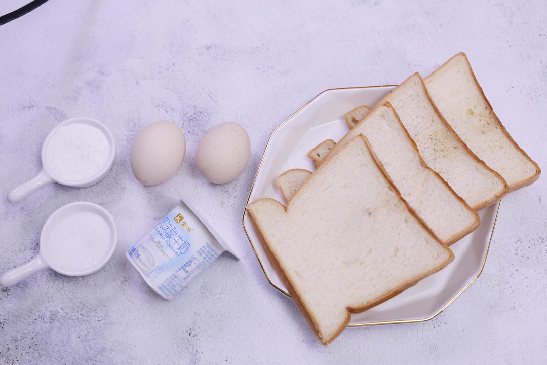 纯奶手撕吐司的做法 步骤1
