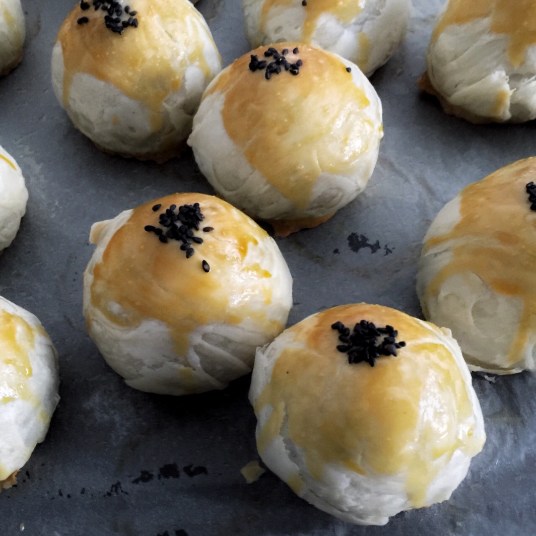 层层酥—蛋黄酥