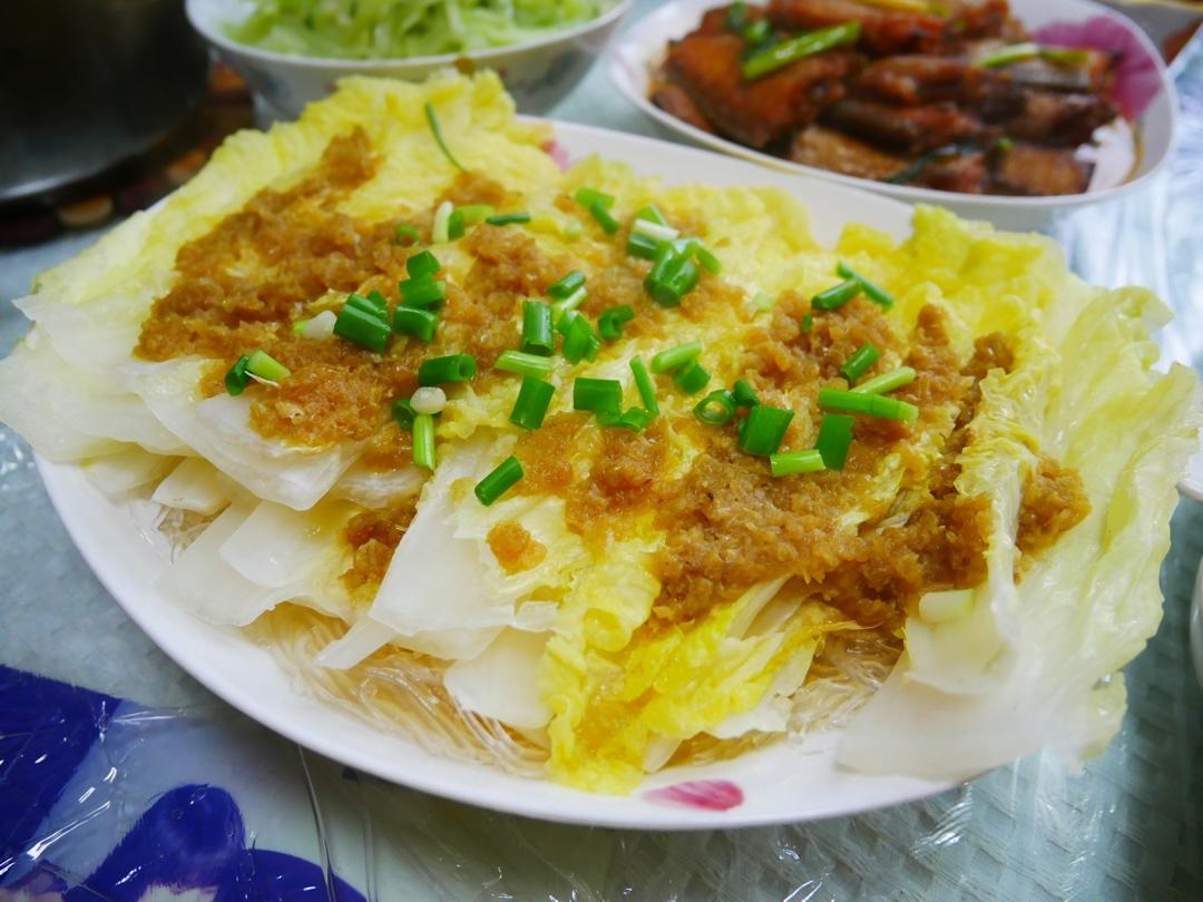 蒜蓉粉丝蒸娃娃菜