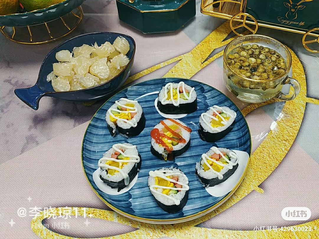 两种花式寿司做法