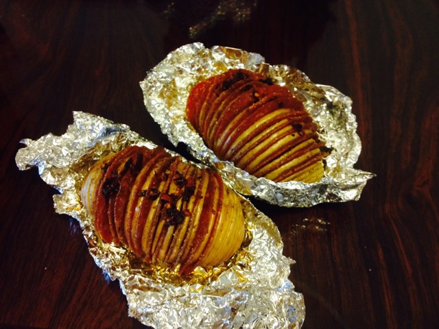 培根风琴烤土豆