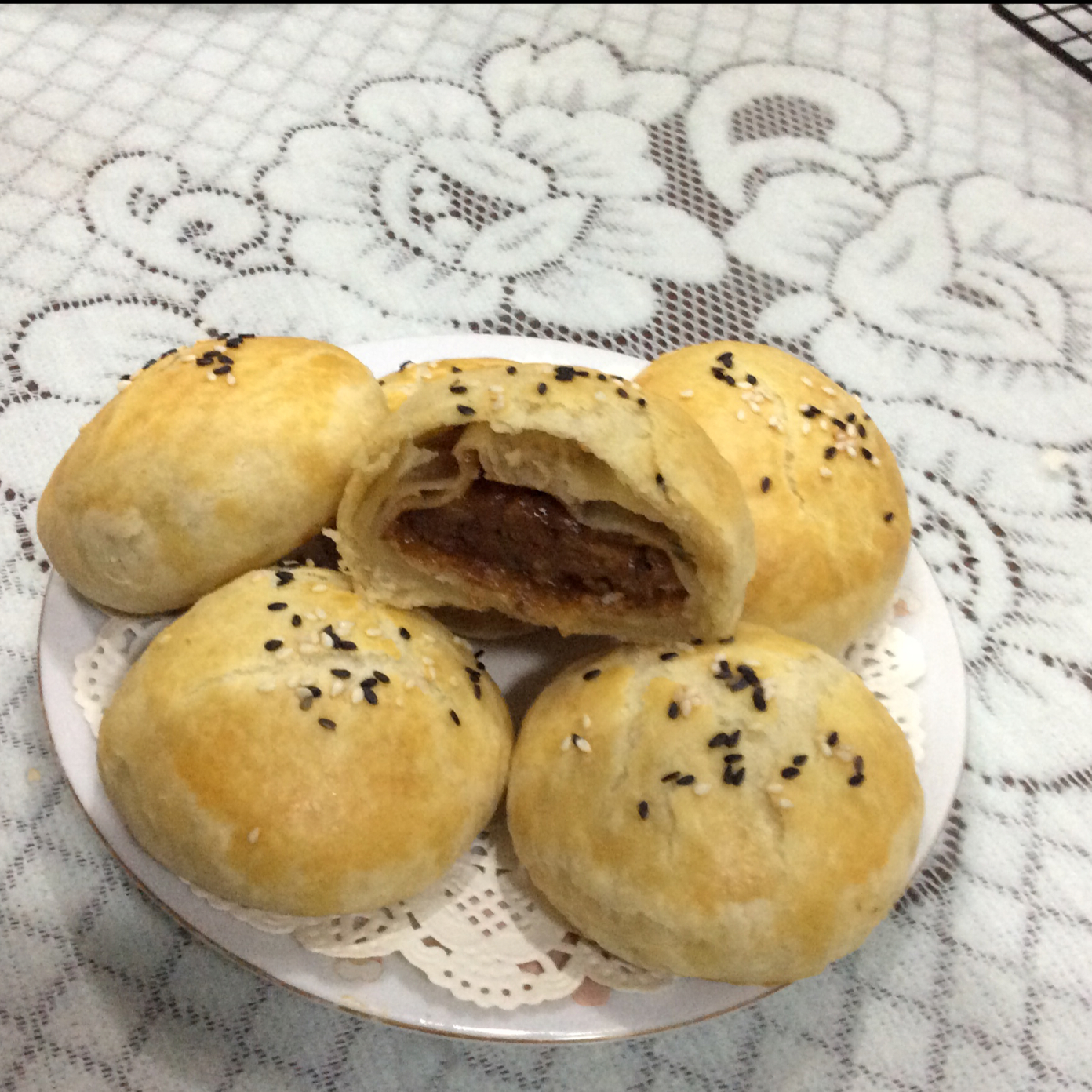 泳式鲜肉榨菜月饼