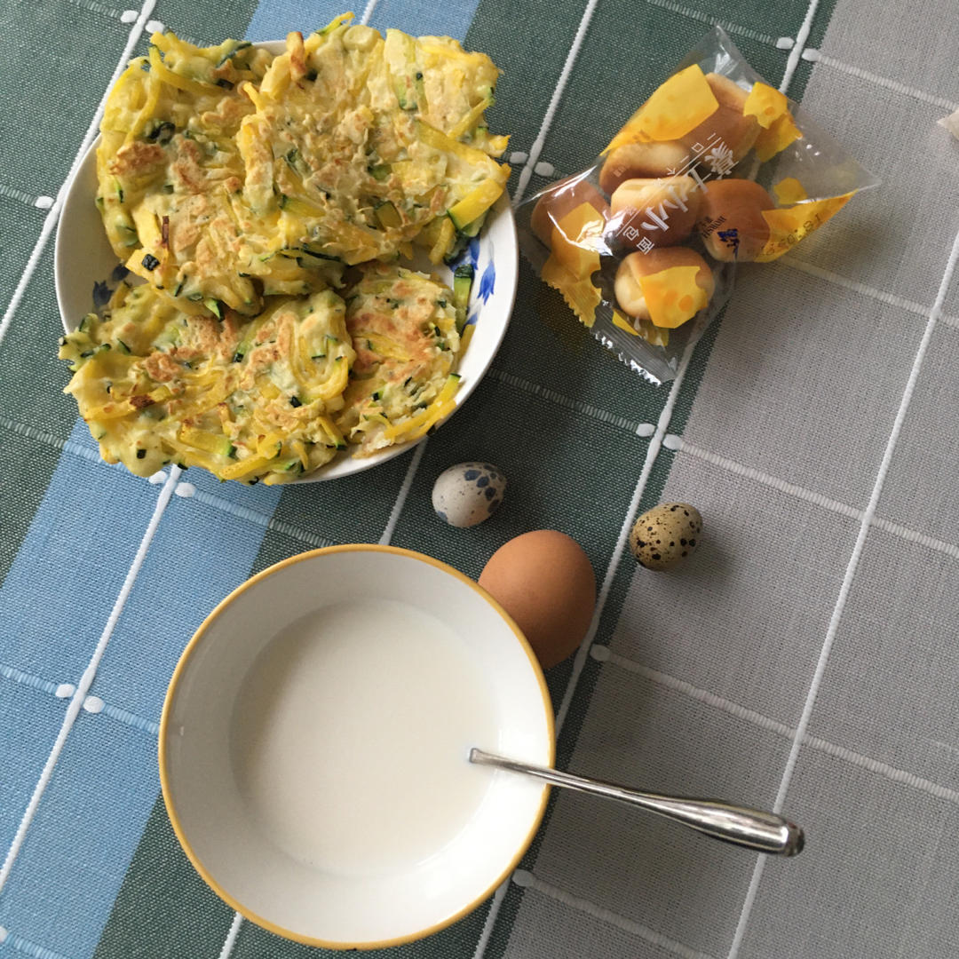 青南瓜饼
