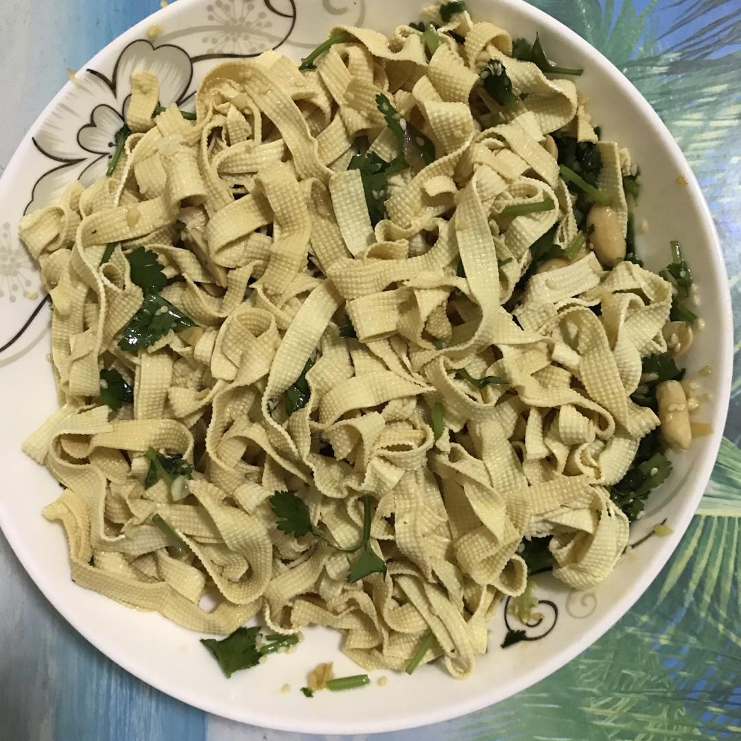 凉拌豆皮