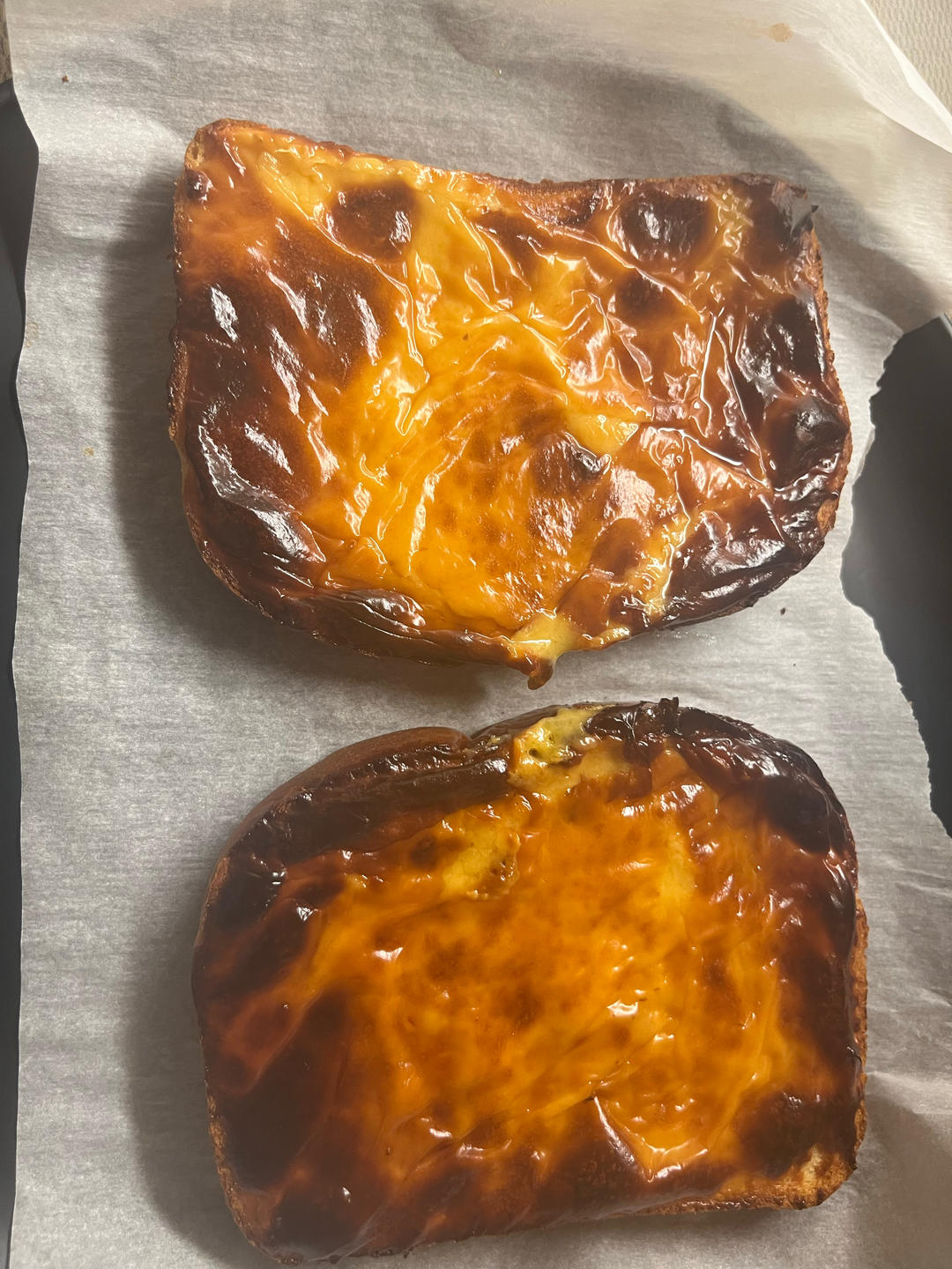 零失败快手岩烧乳酪(熔岩吐司)十分钟网红早餐，好吃哭