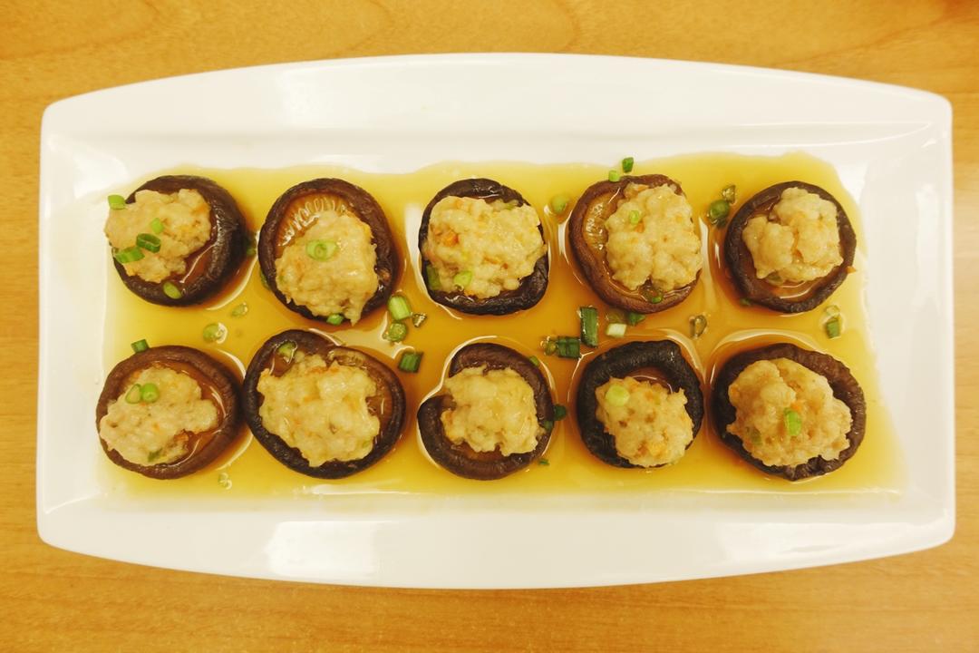 豆腐肉末酿香菇
