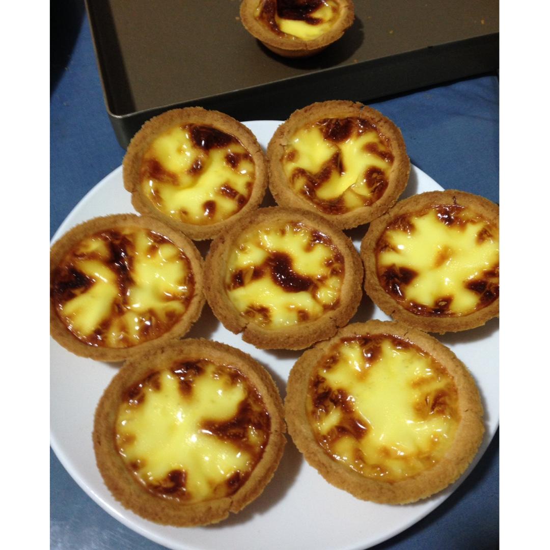 【视频食谱】不用开酥的曲奇蛋挞