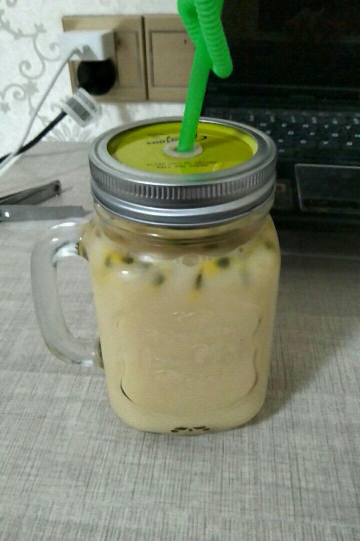 青柠/青桔百香果气泡水/夏日必备