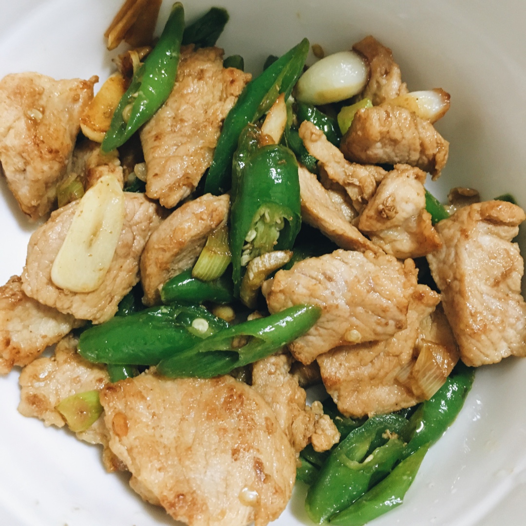 农家小炒肉【记忆中勾魂的油汤】