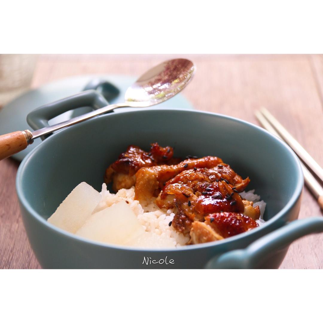 照烧鸡腿饭
