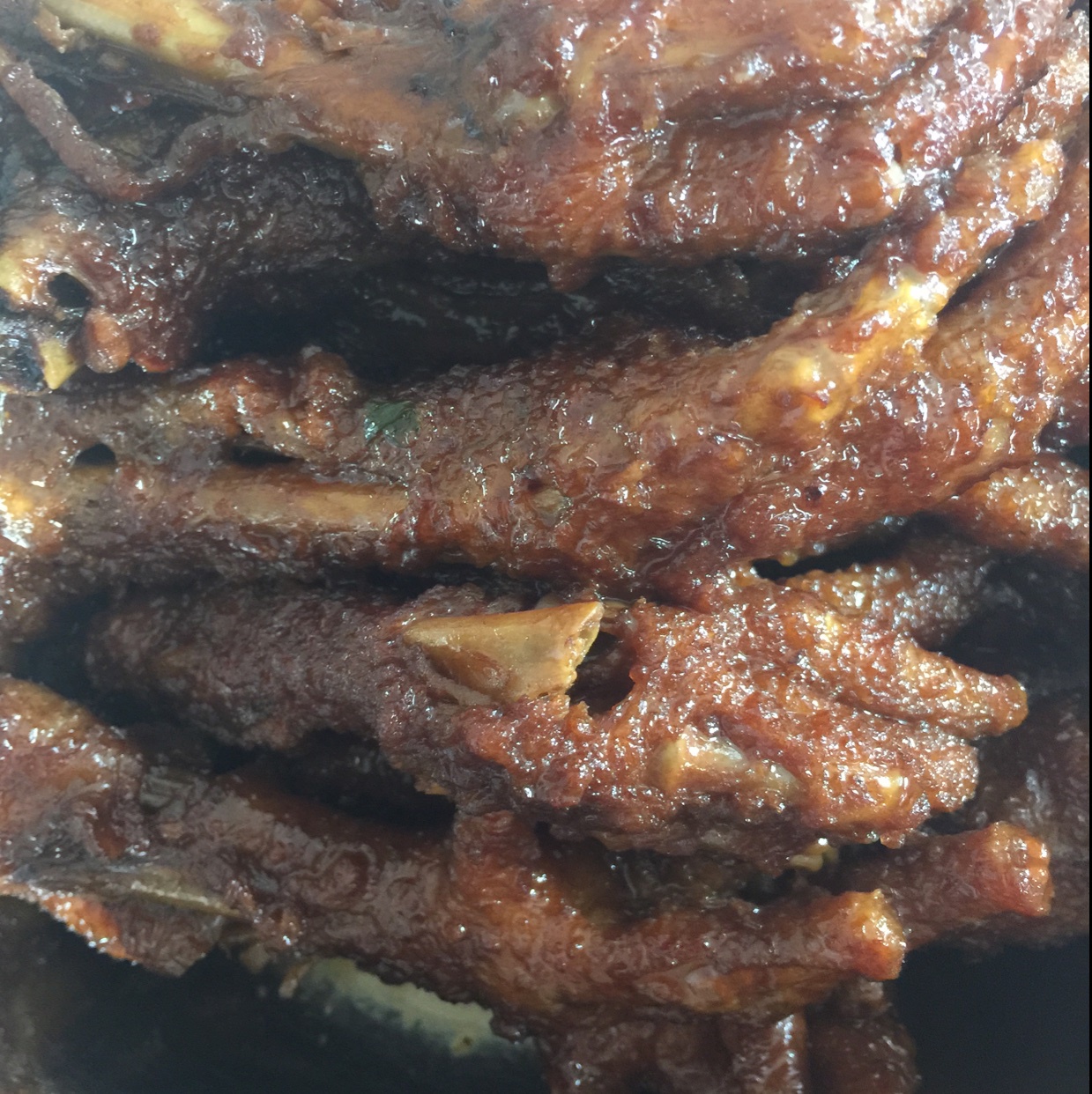 秘制红烧鸡爪