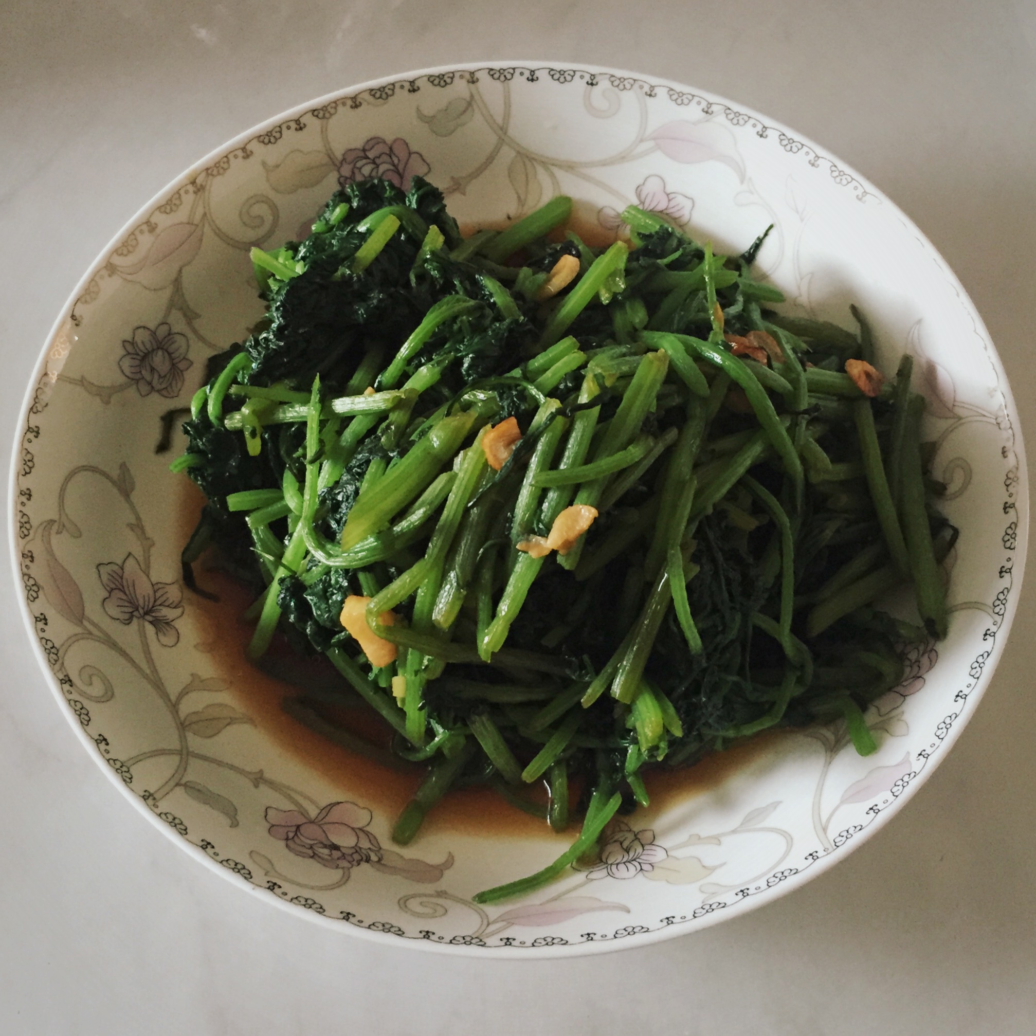 清炒茼蒿