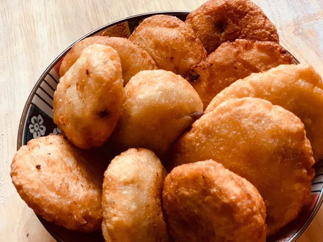 油炸糕（包含自制豆沙馅儿）