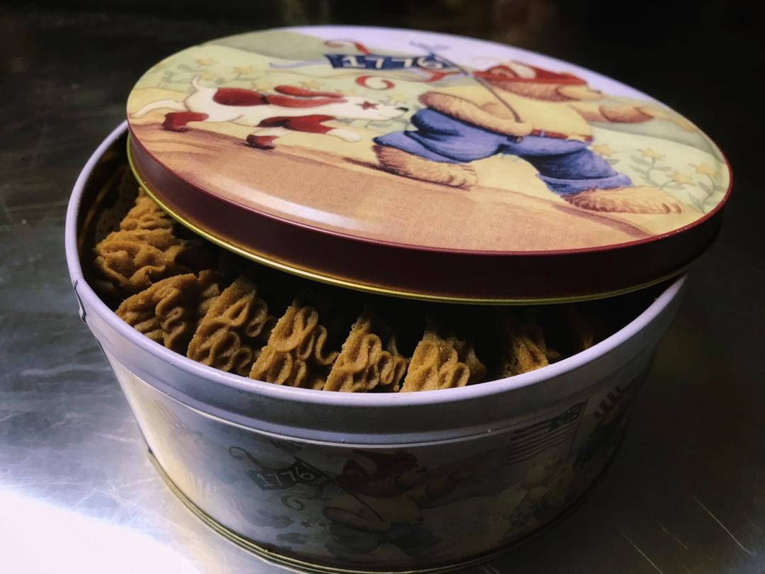 被业界猜了很久的网红牛油小花曲奇配方，酥的掉渣