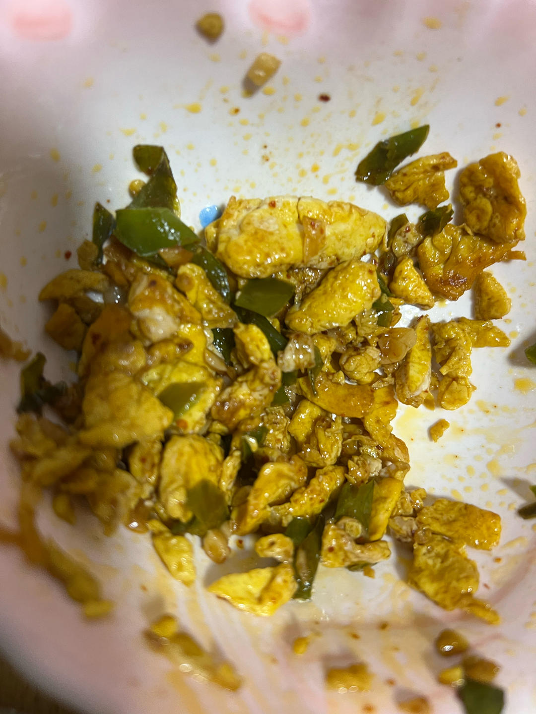 下饭夹馍都好吃的线椒炒鸡蛋