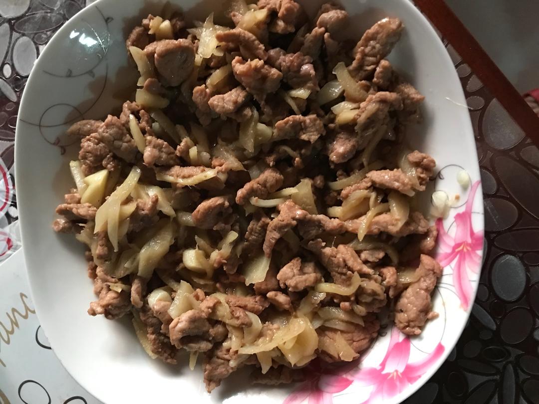 仔姜肉丝