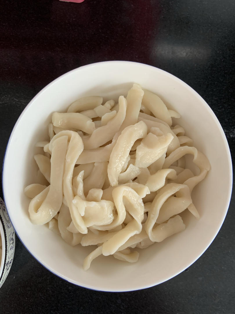 就想为你做好吃的做的自制刀削面