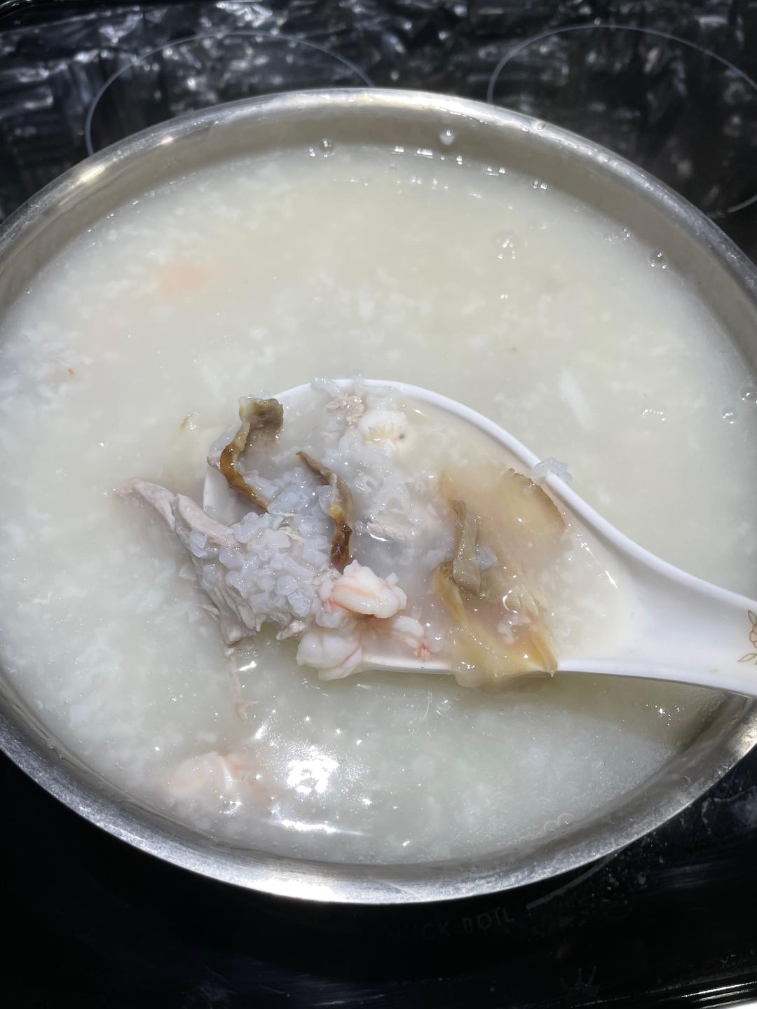 象拔蚌瘦肉粥