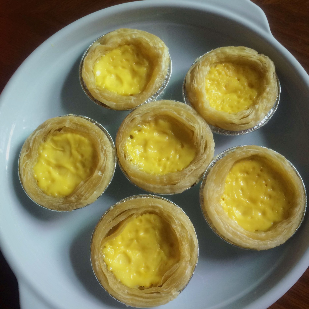 jeanyi21做的微波炉蛋挞