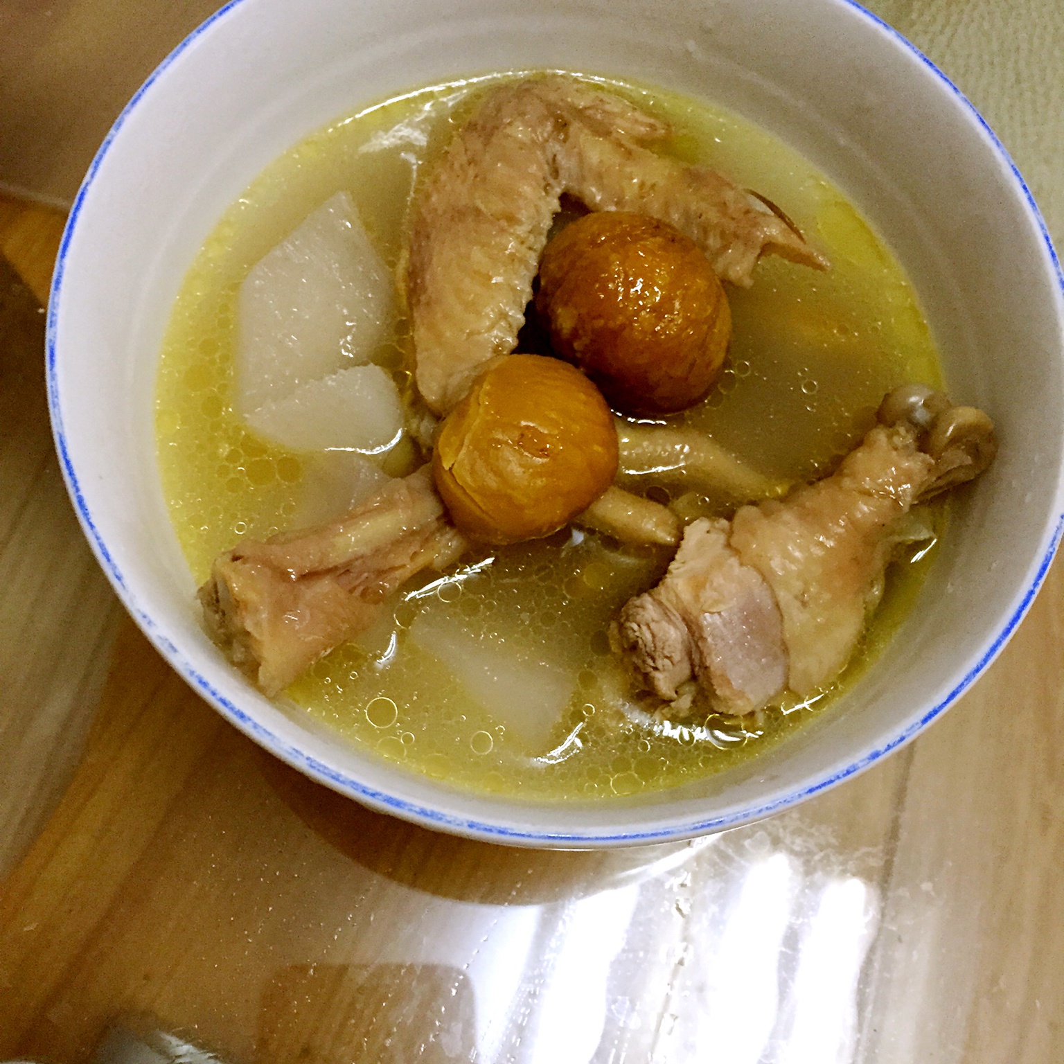 海绵宝宝宝宝宝宝做的板栗山药炖鸡