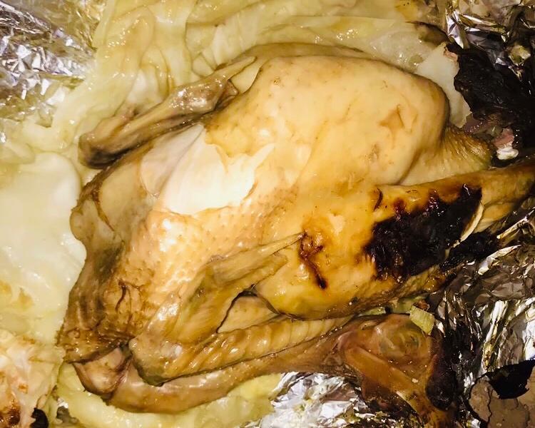 叫花鸡户外做法的做法