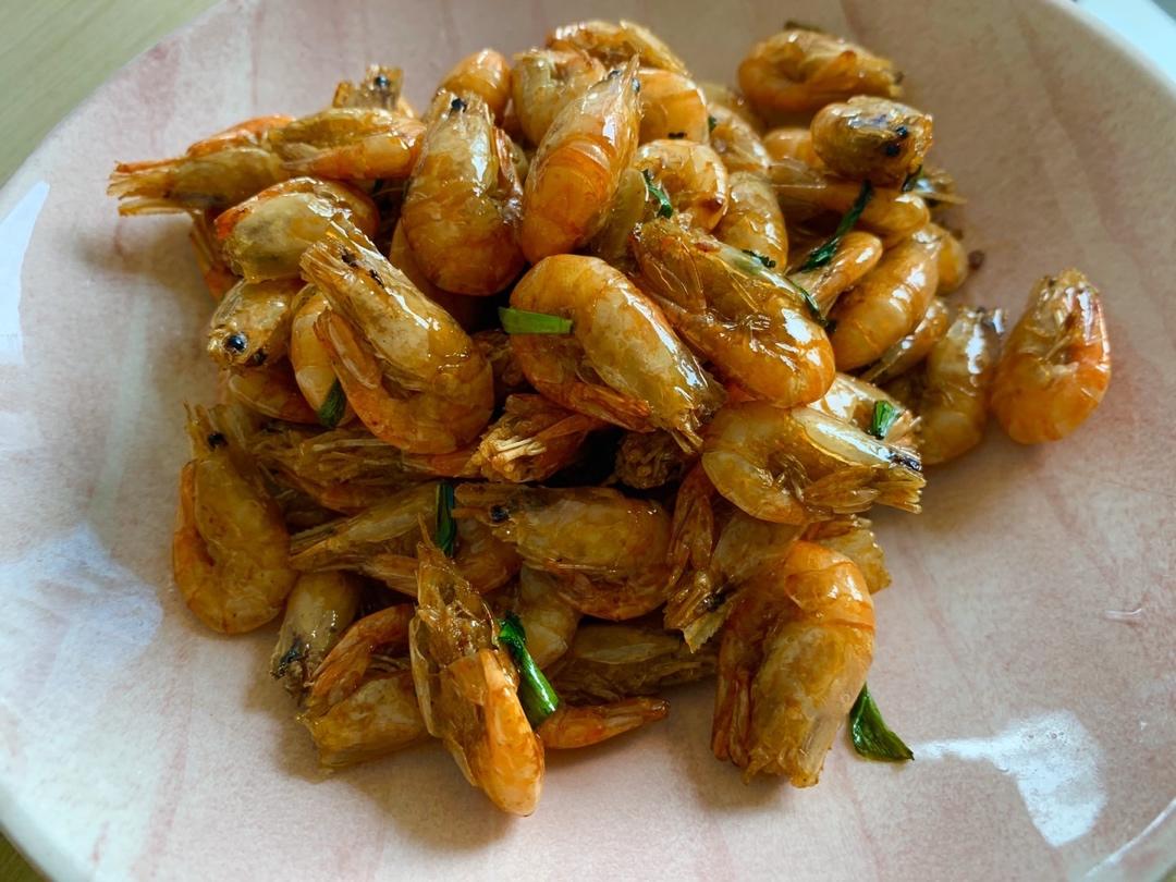 油爆河虾