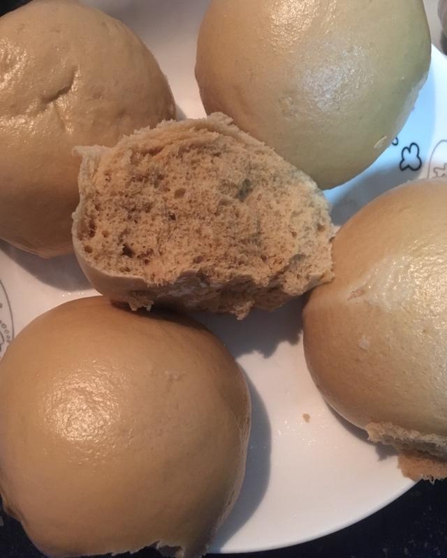 有着面包口感的红糖馒头（一次发酵）