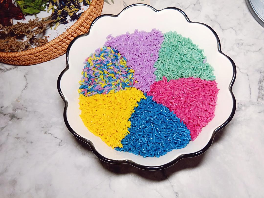 🌈云南五彩糯米饭🍚🌈