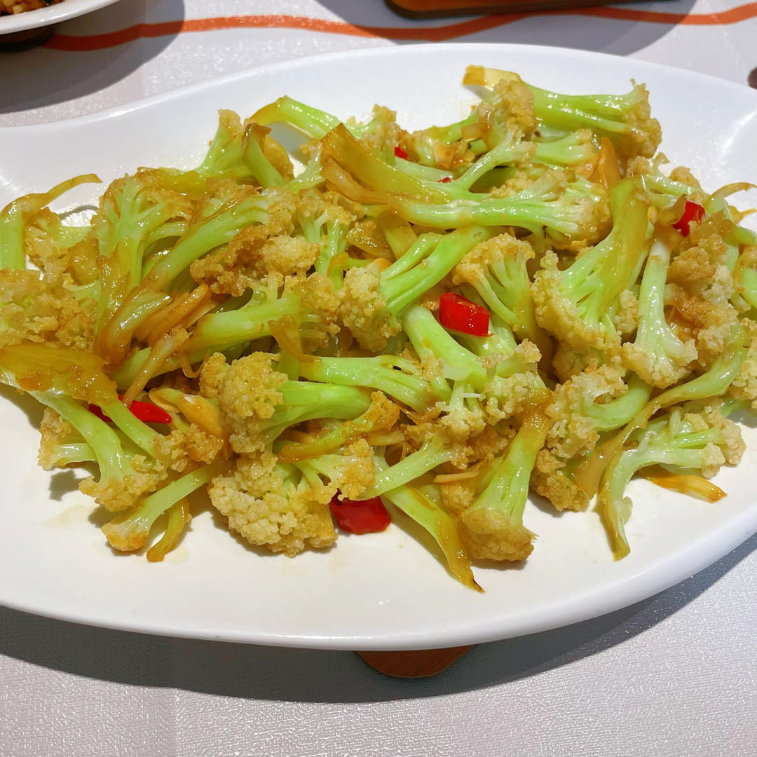 和饭店一个味道的干锅花菜