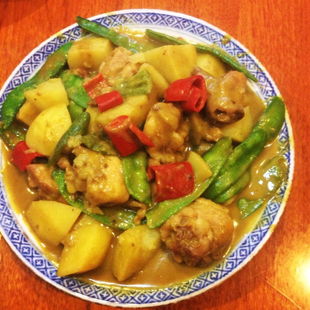 【曼食慢语】泰式绿咖喱鸡