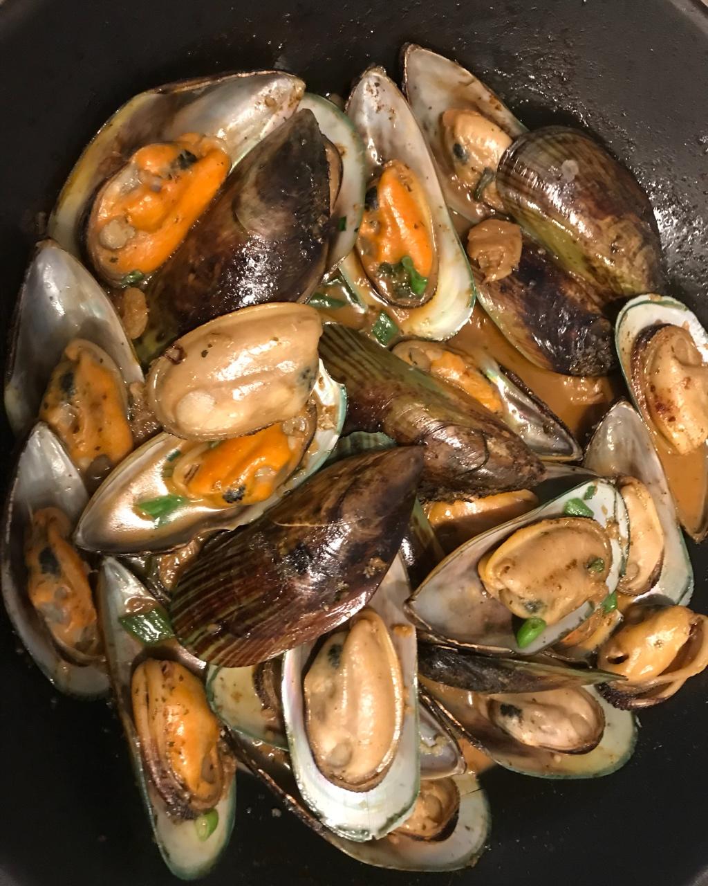 酱爆青口