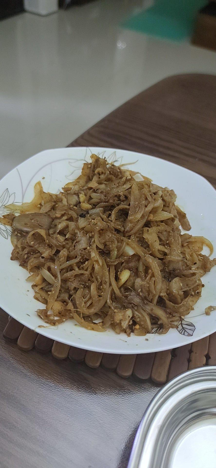 干煸杏鲍菇