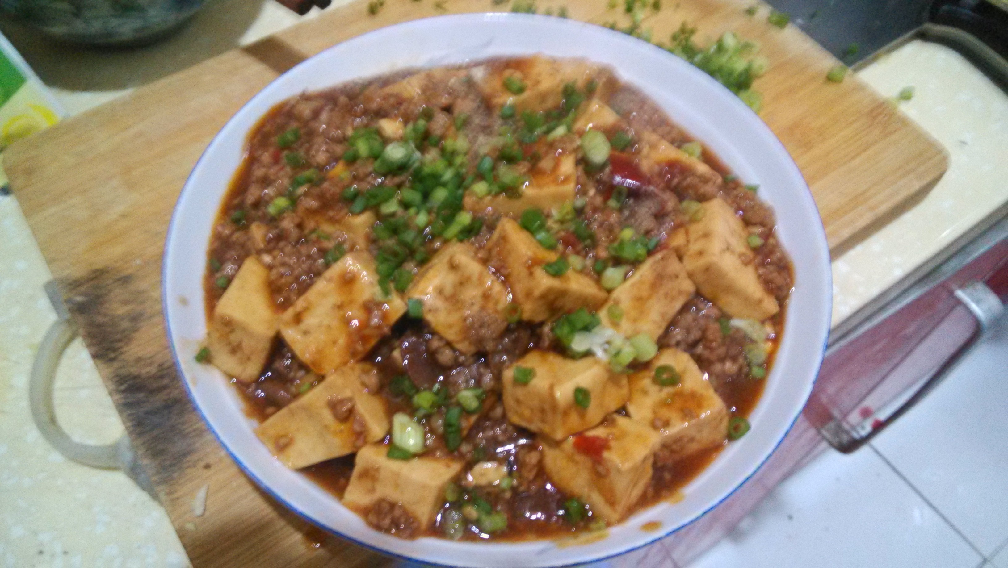 牛肉麻婆豆腐