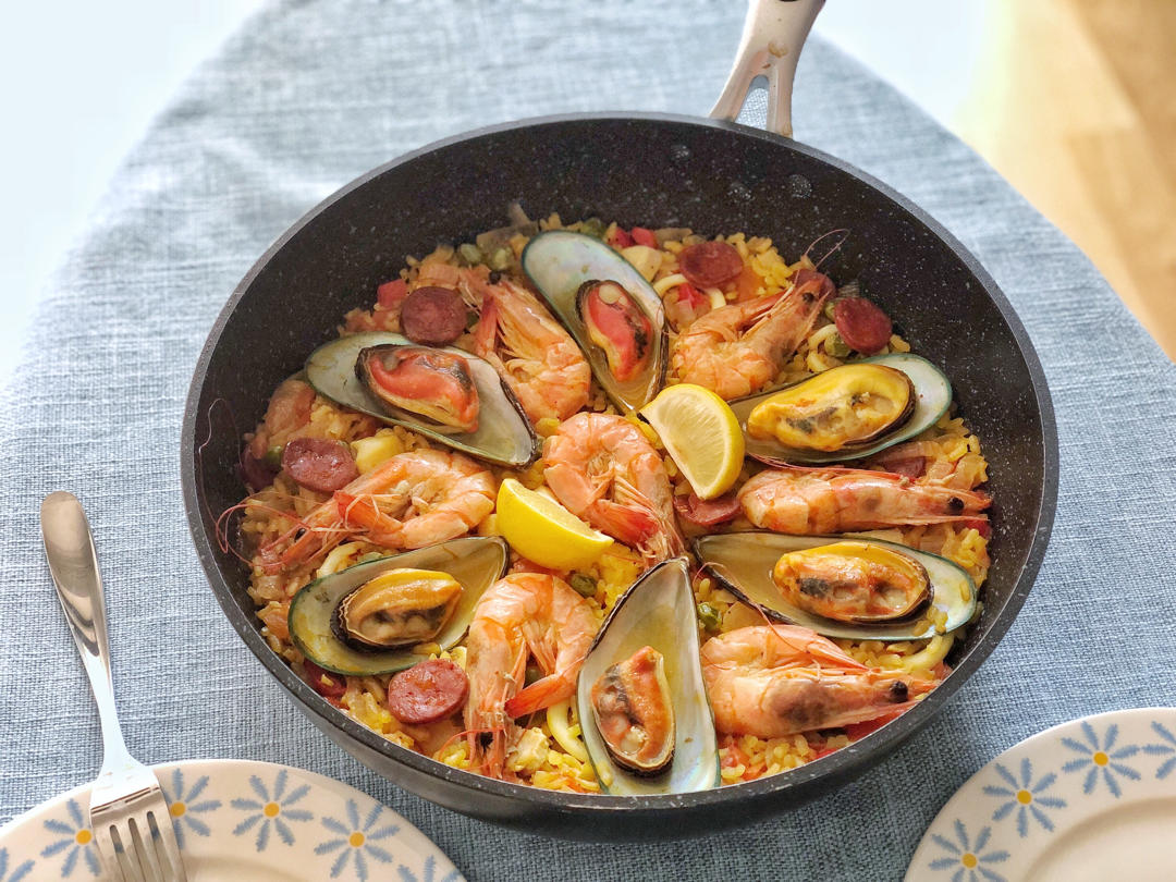 正宗paella 西班牙海鲜饭