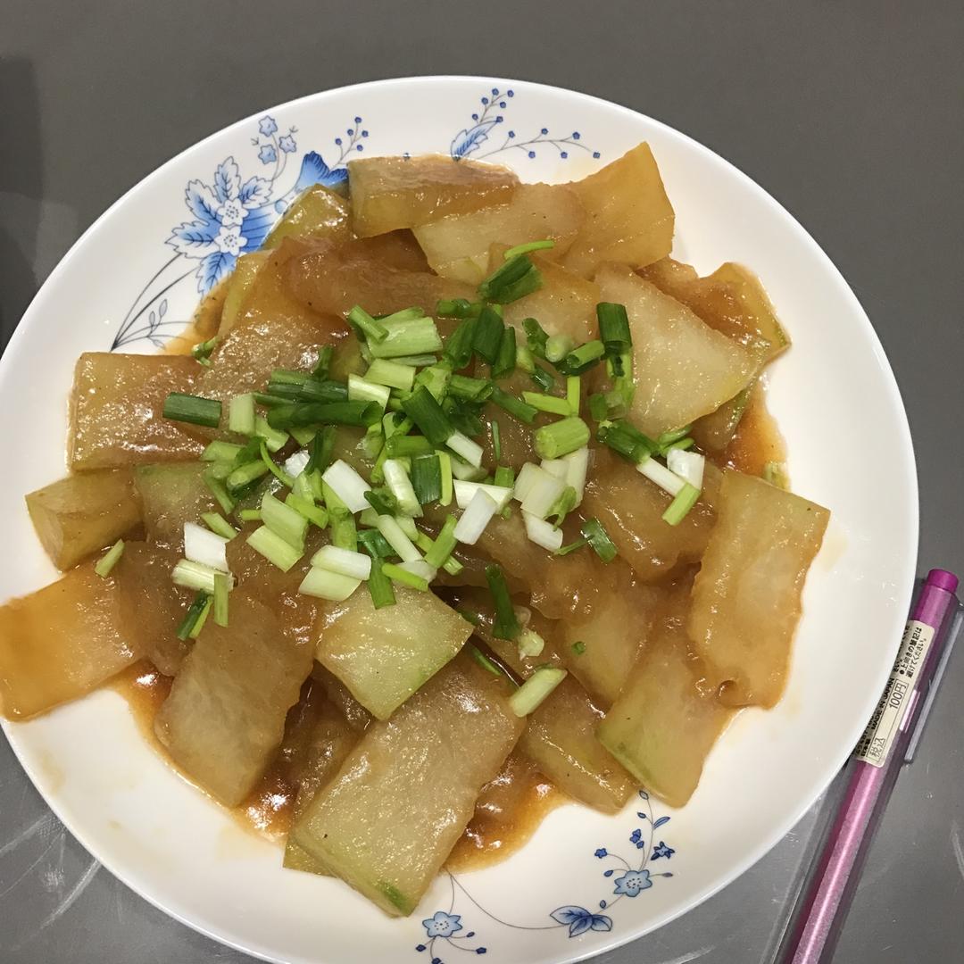 蚝油焖冬瓜