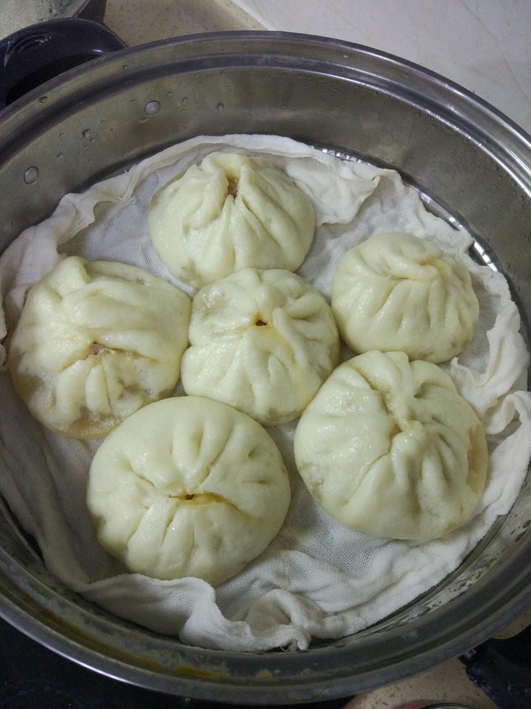 手工包子（肚脐包）