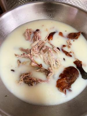 鲜美奶白鸭架汤（烤鸭附属品）的做法 步骤8