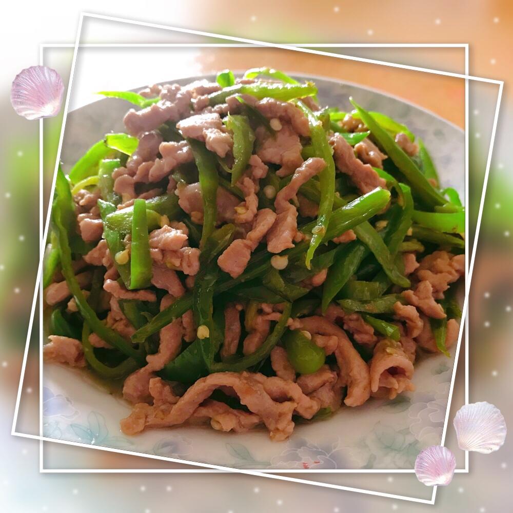 青椒肉丝（好吃就是如此简单）的做法