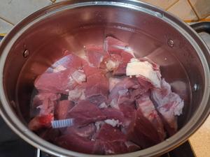 大白萝卜清炖牛肉的做法 步骤1
