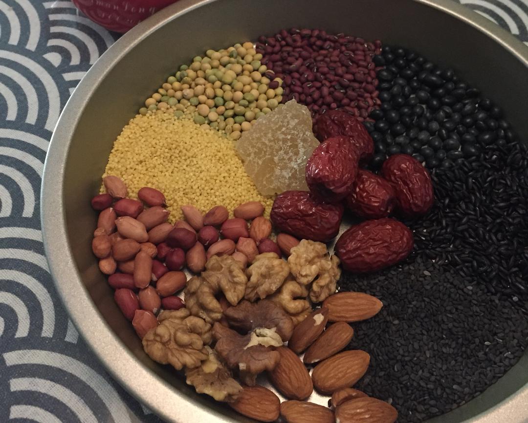 想妈养生饮——健脾美颜十谷露的做法