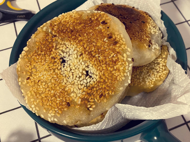 ㊙️东北糯米豆沙粘火勺 烫面法饼超级软 附虎口收拢法整形视频