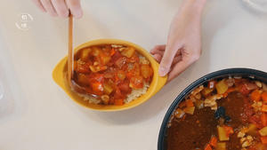 番茄鸡肉芝士焗饭【初味日记】的做法 步骤8