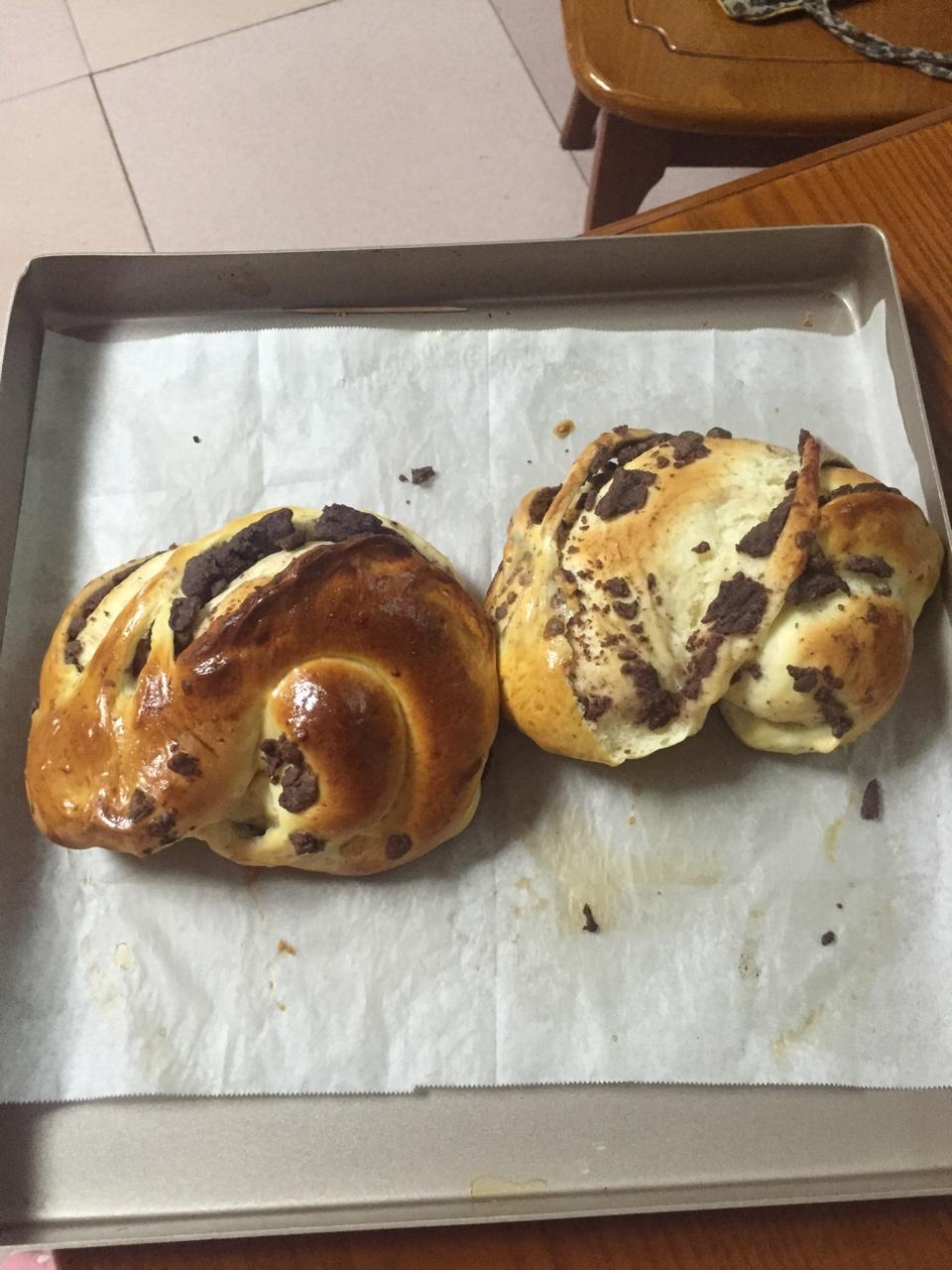 豆沙卷面包