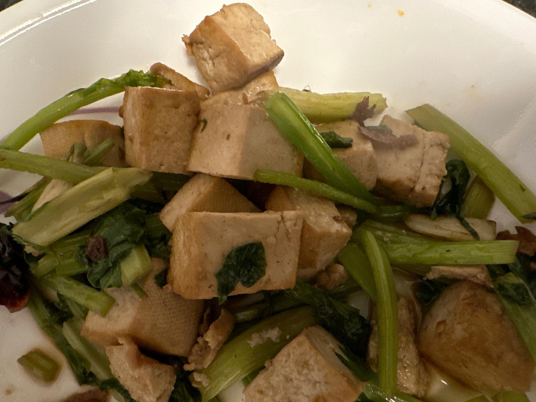 芹菜炒豆腐