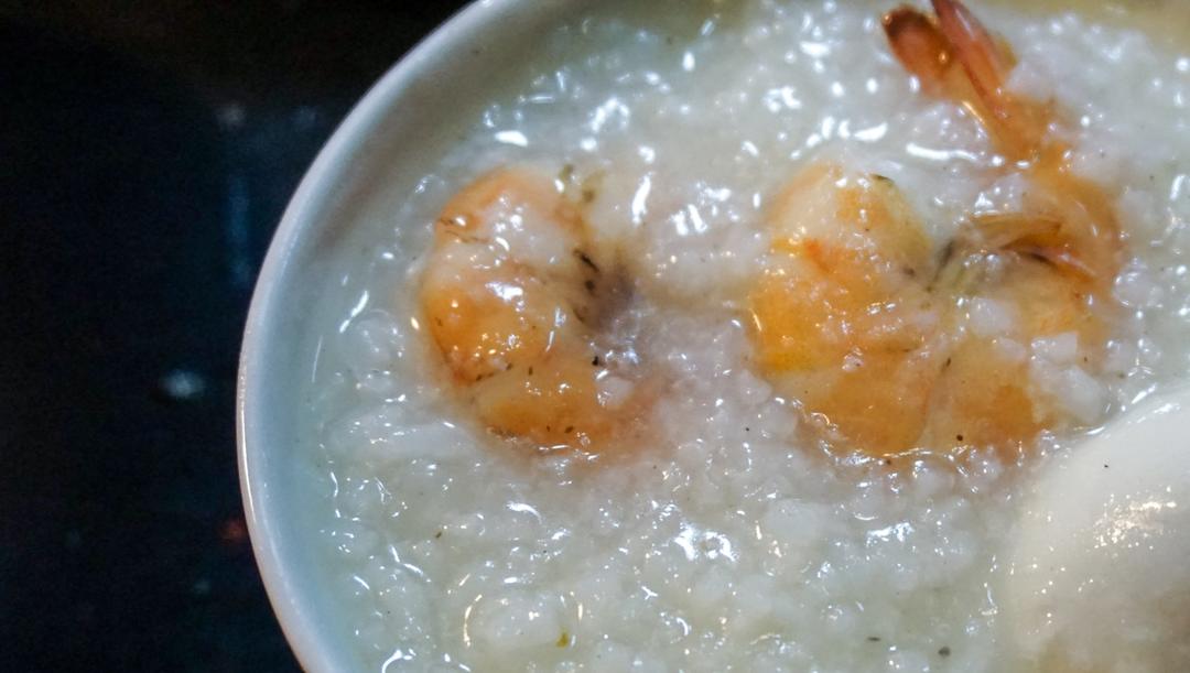 十五分钟快手之砂锅鲜虾粥(附5分钟电饭煲电压力锅更快捷方法)