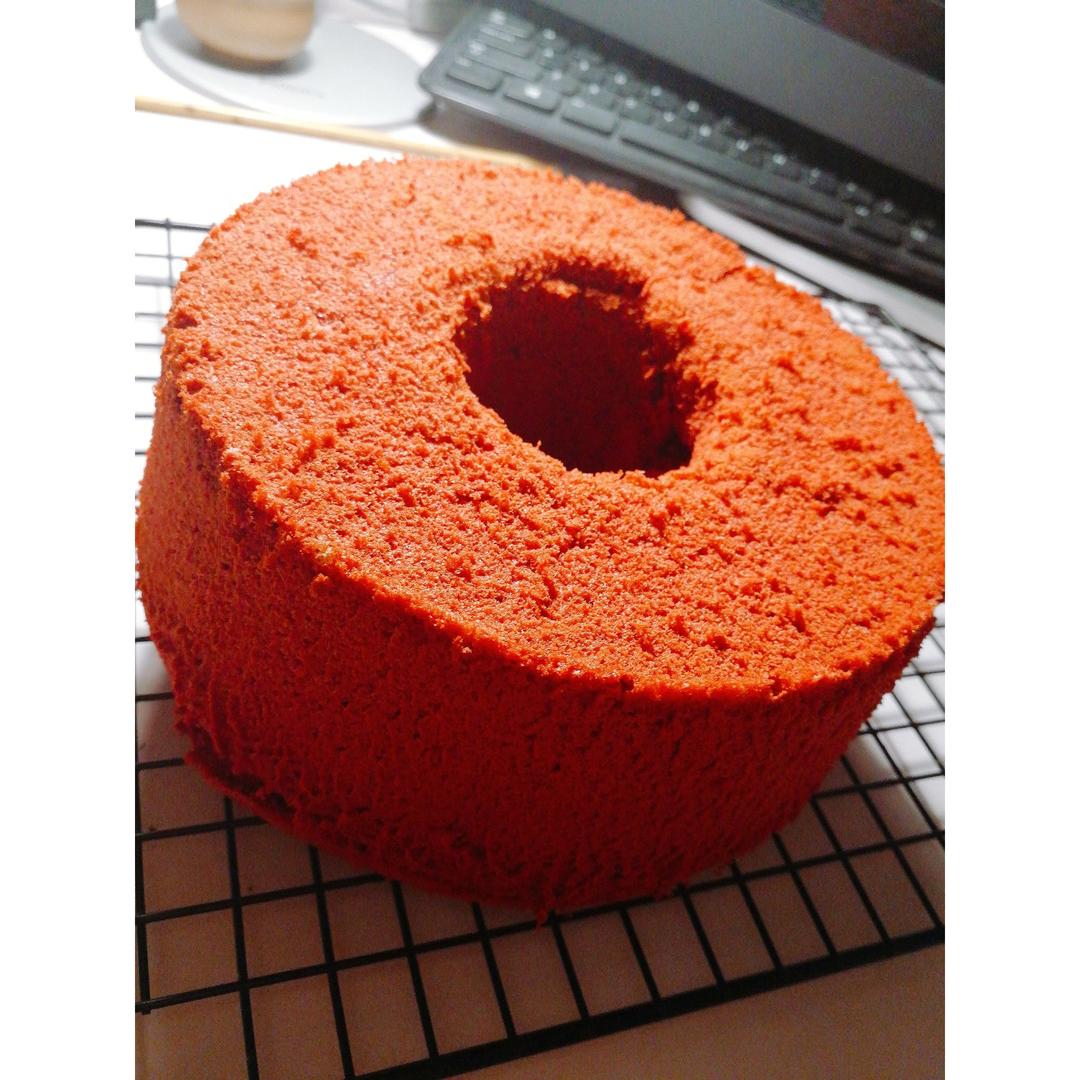 红丝绒戚风蛋糕-精华液版