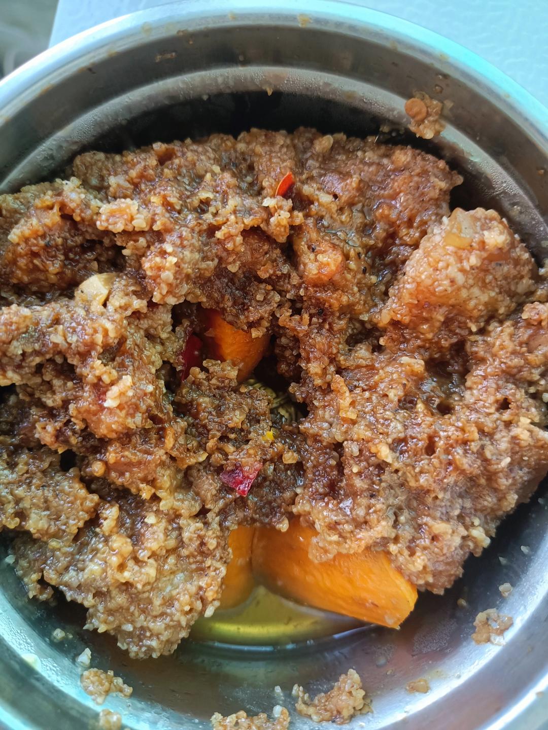 绝绝子！甩饭店几条街的粉蒸肉（粉蒸排骨）
