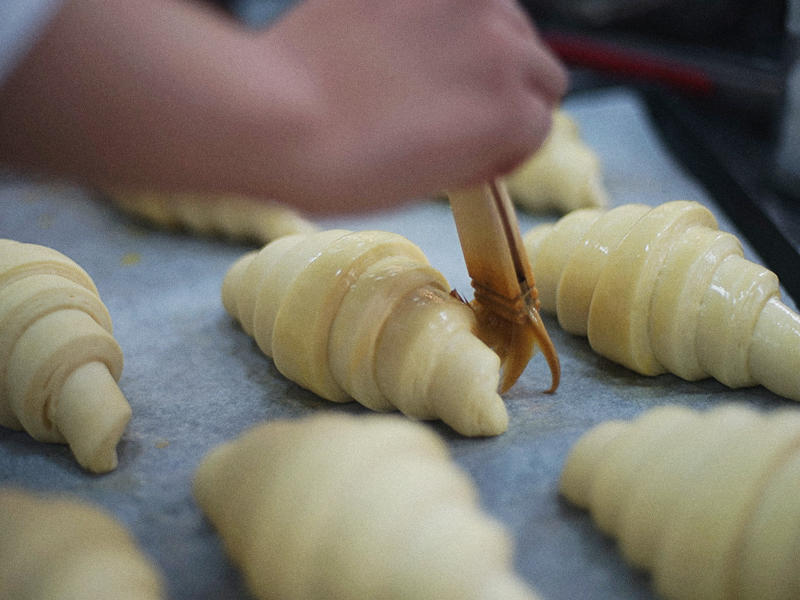 纯奶手撕吐司的做法 步骤1