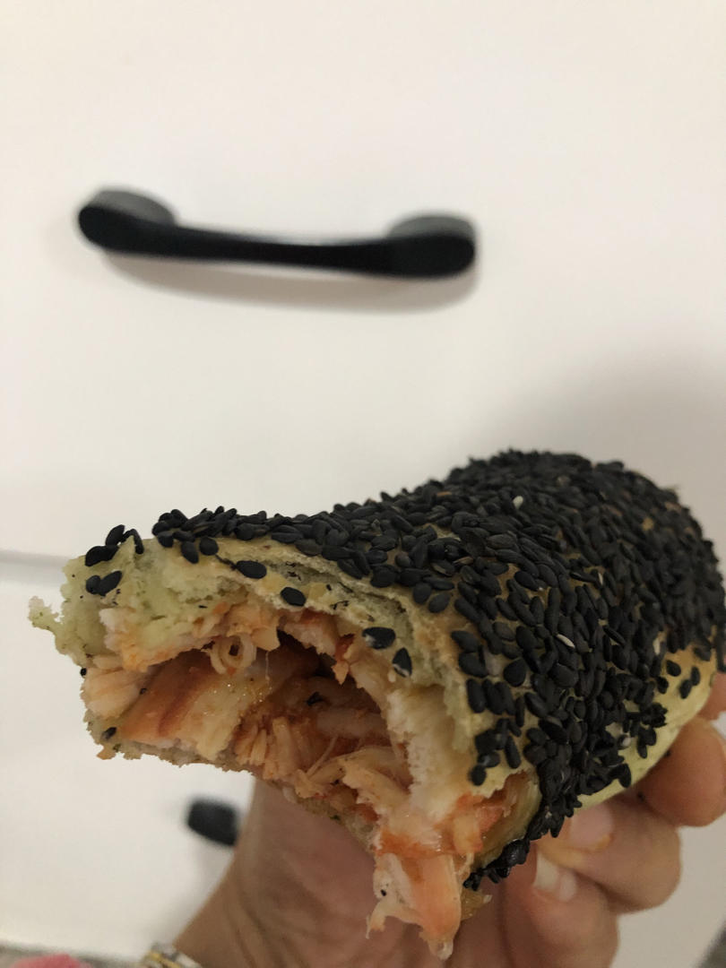 葱香奥尔良鸡肉包