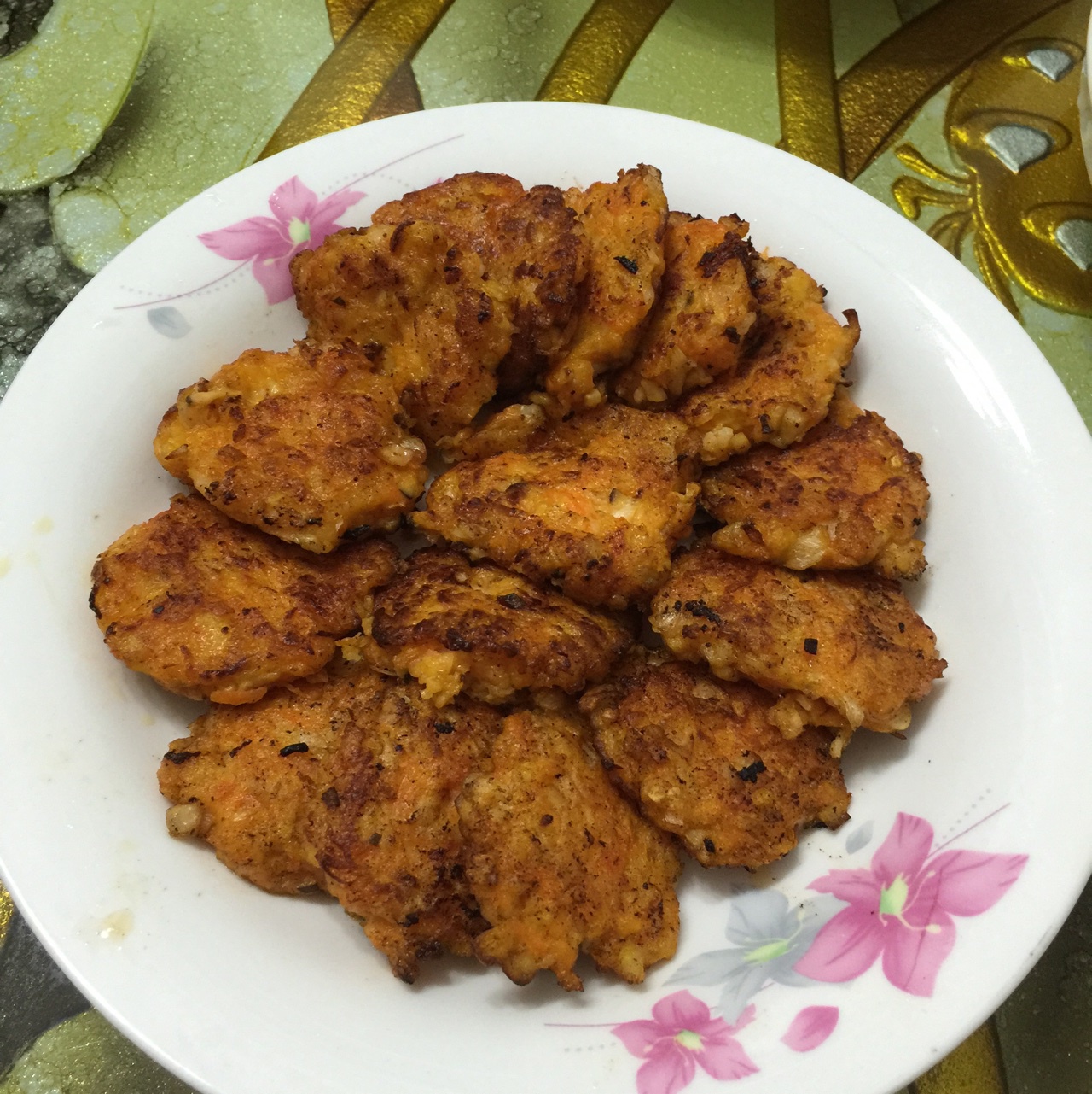 香煎虾饼
